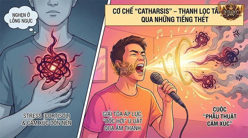 Cơ Chế Catharsis: Thanh Lọc Cảm Xúc Qua Tiếng Hát