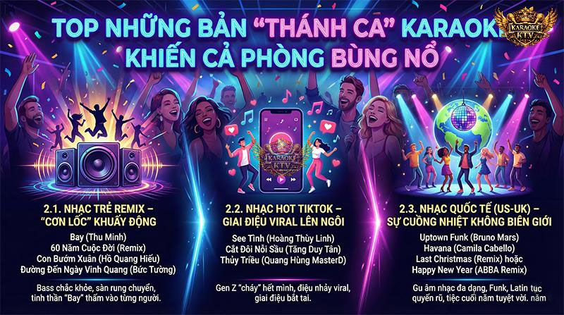 Danh Sách "Thánh Ca" Karaoke Phù Hợp Mọi Gu Âm Nhạc