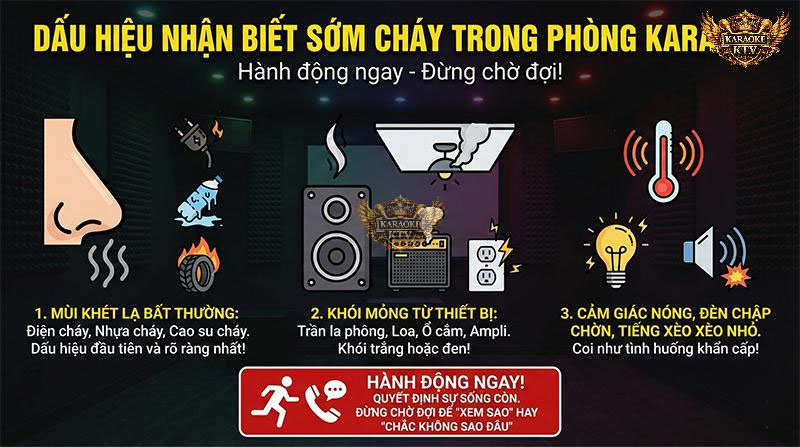 3 Dấu Hiệu "Vàng" Nhận Biết Sớm Nguy Cơ Cháy Nổ Phòng Hát