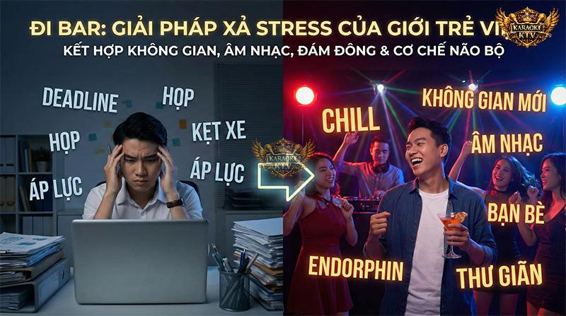 Từ 8 tiếng áp lực công sở đến những giây phút "chill" nhẹ nhõm – sự chuyển đổi tâm trạng cần thiết.