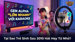 Hình ảnh quen thuộc của thế hệ Gen Alpha: Tự tin ca hát và bộc lộ tài năng từ bé nhờ sự hỗ trợ đắc lực của công nghệ và mạng xã hội