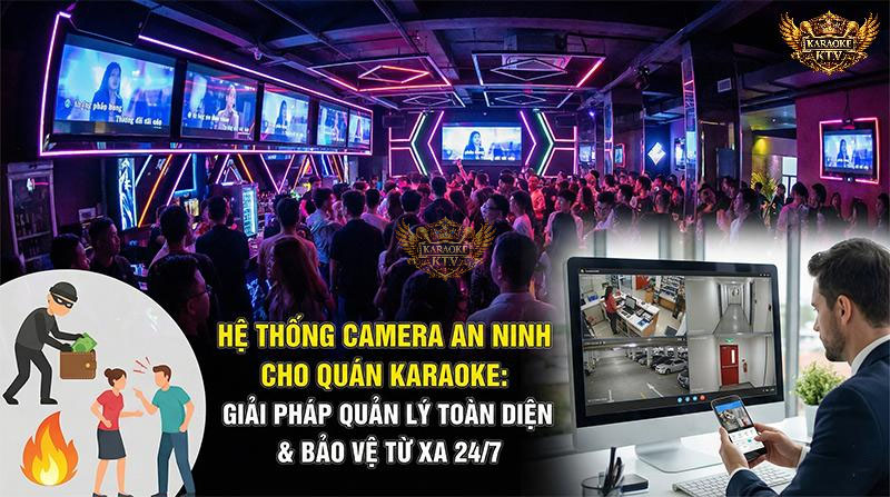 Không thể túc trực 24/7 tại mọi khu vực, hệ thống camera chính là "đôi mắt thứ hai" giúp chủ quán kiểm soát chặt chẽ từ quầy thu ngân đến bãi đỗ xe