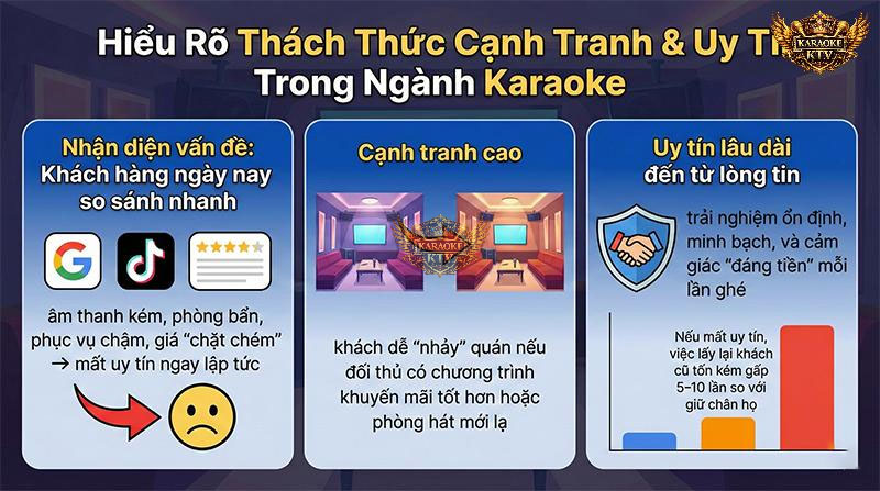 Hiểu Rõ Thách Thức Cạnh Tranh & Uy Tín Trong Ngành Karaoke