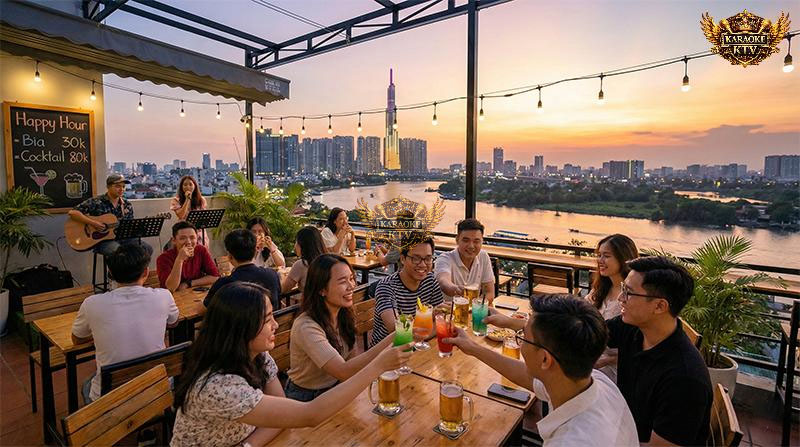 Gió mát, nhạc hay, đồ uống vừa túi tiền – thiên đường xả stress tuyệt vời sau những chuỗi ngày chạy deadline căng thẳng