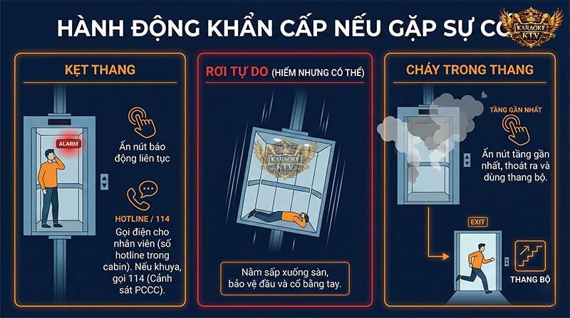 Kỹ Năng Xử Lý Sự Cố Kẹt Và Rơi Thang Máy