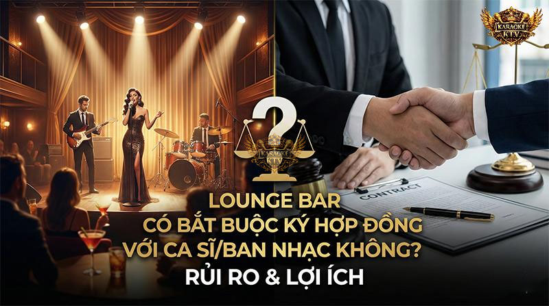 Lounge Bar Có Bắt Buộc Ký Hợp Đồng Với Ca Sĩ/Ban Nhạc Không? Rủi Ro & Lợi Ích
