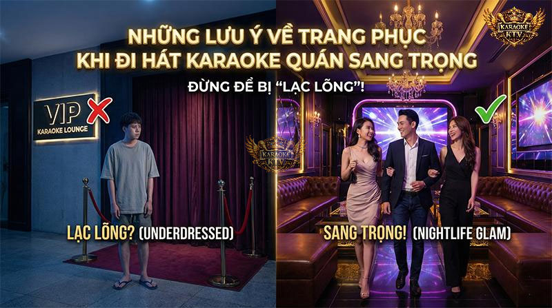 Lưu Ý Trang Phục Khi Đi Hát Karaoke VIP: Đừng Để Bị Lạc Lõng!