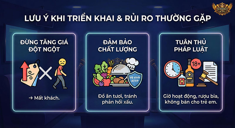 Kinh doanh F&B bền vững đòi hỏi sự cân bằng giữa lợi nhuận, chất lượng phục vụ và tuân thủ quy định