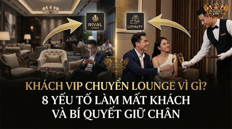 Khách hàng VIP sẵn sàng rời bỏ những nơi ồn ào, thiếu quan tâm để tìm đến những không gian mang lại cảm giác được trân trọng thực sự