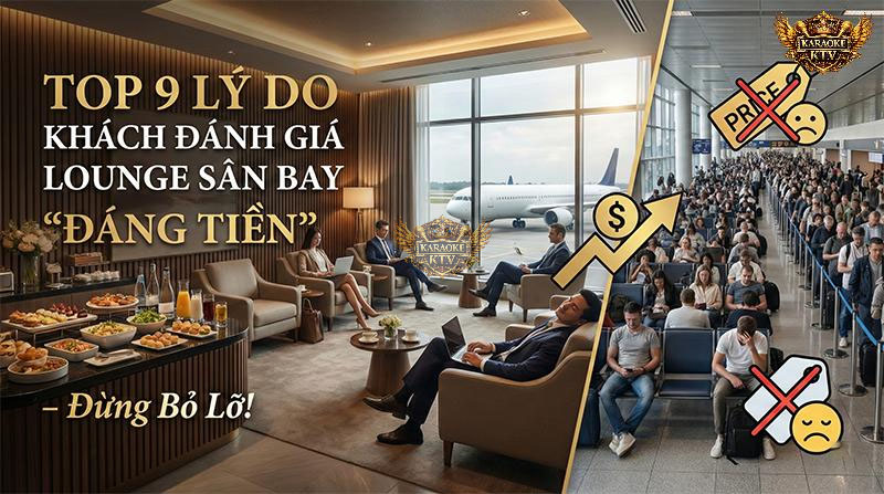 Bức tranh tương phản rõ rệt: Chi tiền vào Lounge để tận hưởng sự yên tĩnh, buffet ngon hay chịu cảnh chen chúc ồn ào tại nhà ga?