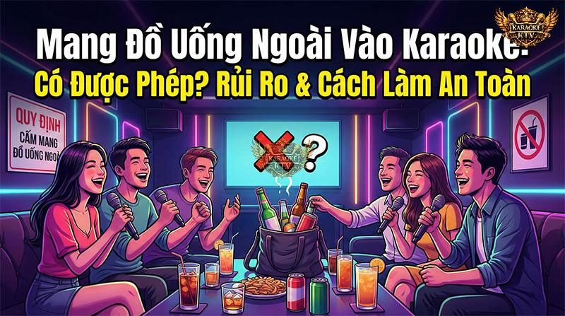 Có Được Mang Đồ Uống Ngoài Vào Karaoke Không?
