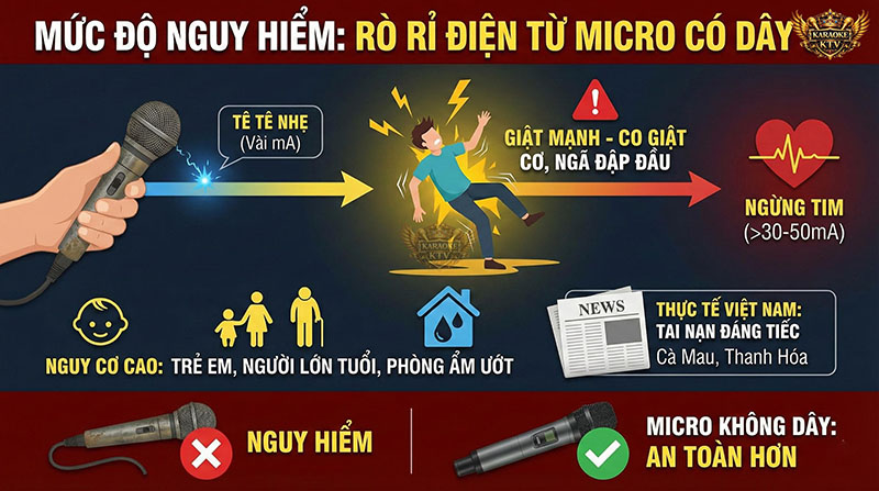 Đừng chủ quan với cảm giác "tê tê", dòng rò lớn có thể gây co giật hoặc ngừng tim trong tích tắc