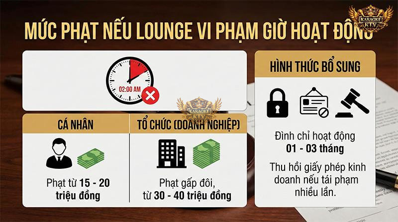 Cái giá của việc hoạt động thâu đêm: Mức phạt hành chính và rủi ro đình chỉ kinh doanh