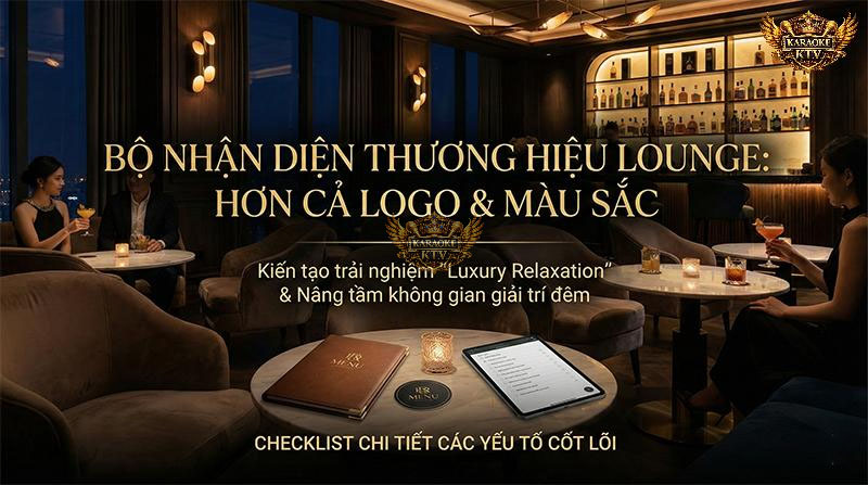 Xây dựng thương hiệu cho lounge không chỉ dừng lại ở logo hay màu sắc, mà là việc kiến tạo trải nghiệm đẳng cấp tại mọi "điểm chạm"
