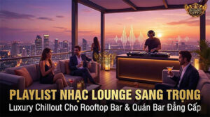 Việc lựa chọn đúng playlist nhạc lounge sang trọng là bí quyết giúp tạo nên không gian luxury chillout, thu hút và giữ chân khách hàng VIP