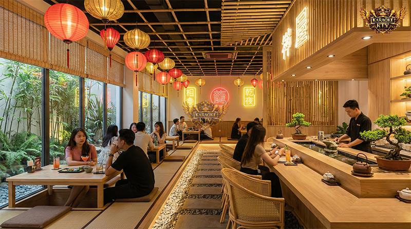 Vẻ Đẹp Thư Giãn, Gần Gũi Thiên Nhiên Của Bar Phong Cách Á Đông