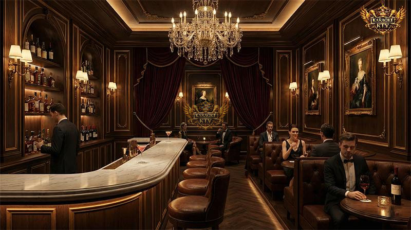 Không Gian Sang Trọng, Đẳng Cấp Của Bar Phong Cách Châu Âu