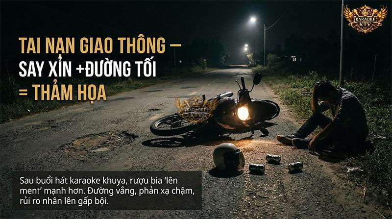 Tai Nạn Giao Thông: Công Thức "Rượu Bia + Đường Tối"