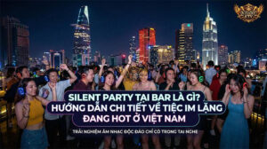 Silent Party tại bar là gì - Xu hướng tiệc im lặng