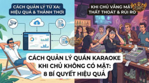 Việc mở rộng quy mô hoặc bận rộn công việc khác khiến chủ quán không thể túc trực thường xuyên, dẫn đến những lỗ hổng quản lý nghiêm trọng gây thiệt hại tài chính và uy tín thương hiệu