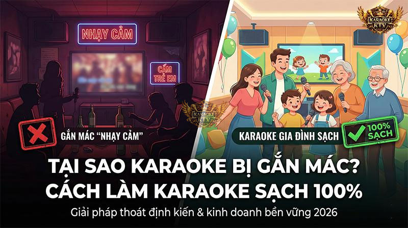 Thoát khỏi định kiến "vùng xám", mô hình kinh doanh "karaoke sạch" đang là phao cứu sinh và mỏ vàng cho các chủ quán hướng tới sự phát triển bền vững.