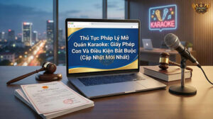 Cẩm nang toàn diện về thủ tục pháp lý mở quán karaoke: Giấy phép con và điều kiện bắt buộc theo Nghị định 148/2024