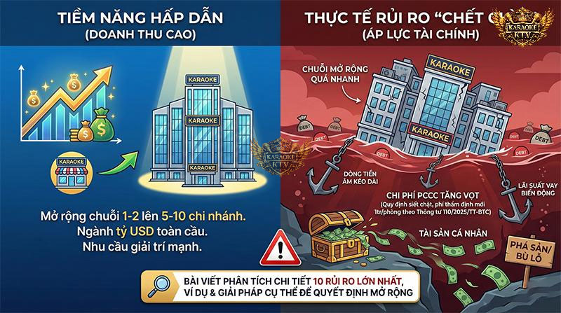 Đừng để hào quang của biểu đồ tăng trưởng làm mờ mắt trước những "mỏ neo" nợ nần và chi phí PCCC khổng lồ đang chực chờ kéo chìm doanh nghiệp của bạn