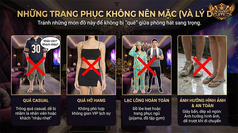 Danh Sách "Blacklist" Trang Phục Tuyệt Đối Tránh Khi Đi VIP Lounge