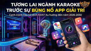 Tương Lai Ngành Karaoke Trước Sự Bùng Nổ App Giải Trí: Dự Báo 2026-2030 Và Giải Pháp