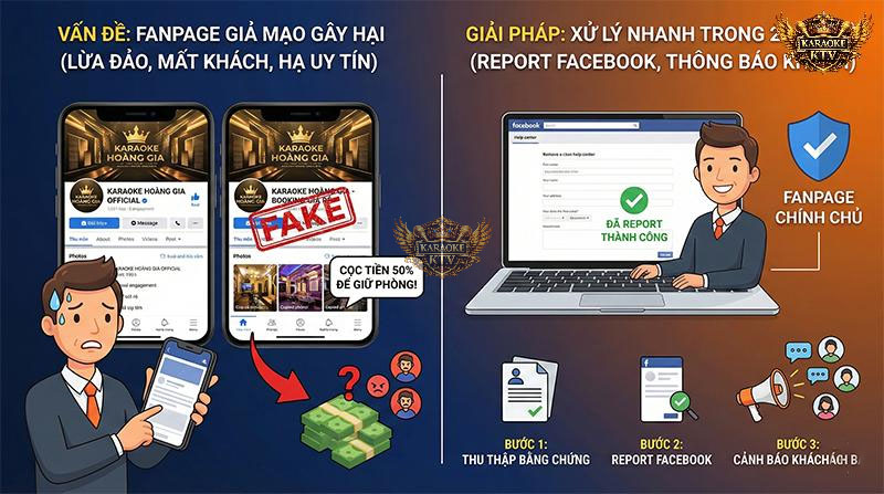 Bình tĩnh nắm rõ bản chất vấn đề và áp dụng đúng quy trình báo cáo của Facebook là chìa khóa để bảo vệ "chén cơm" của quán