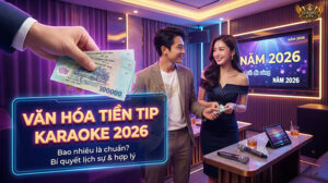 Văn hóa tiền tip karaoke 2026: Bí quyết để vừa lịch sự vừa hợp lý