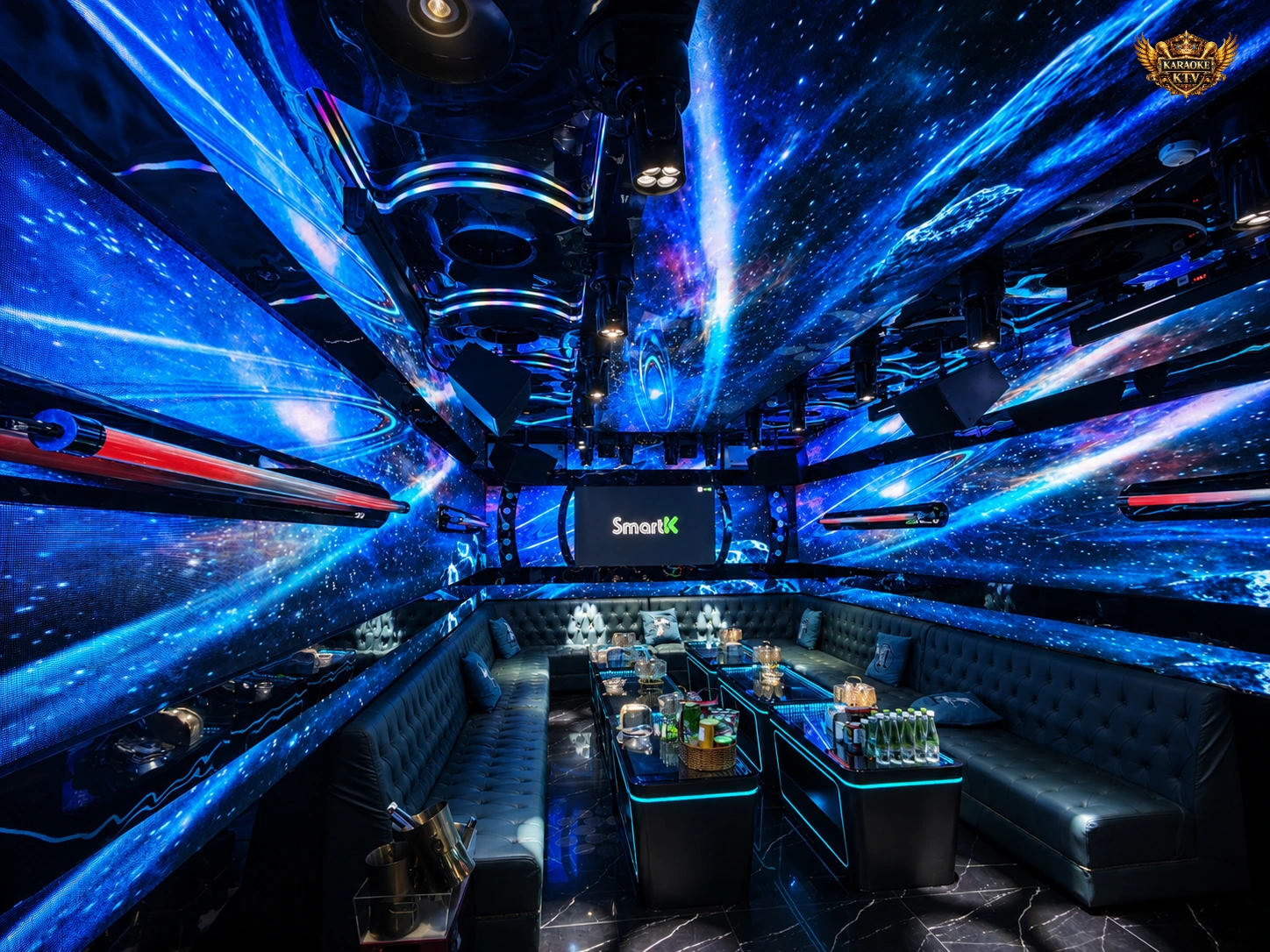 Hệ thống Digital Audio và Laser tại BOSS VILLA KTV
