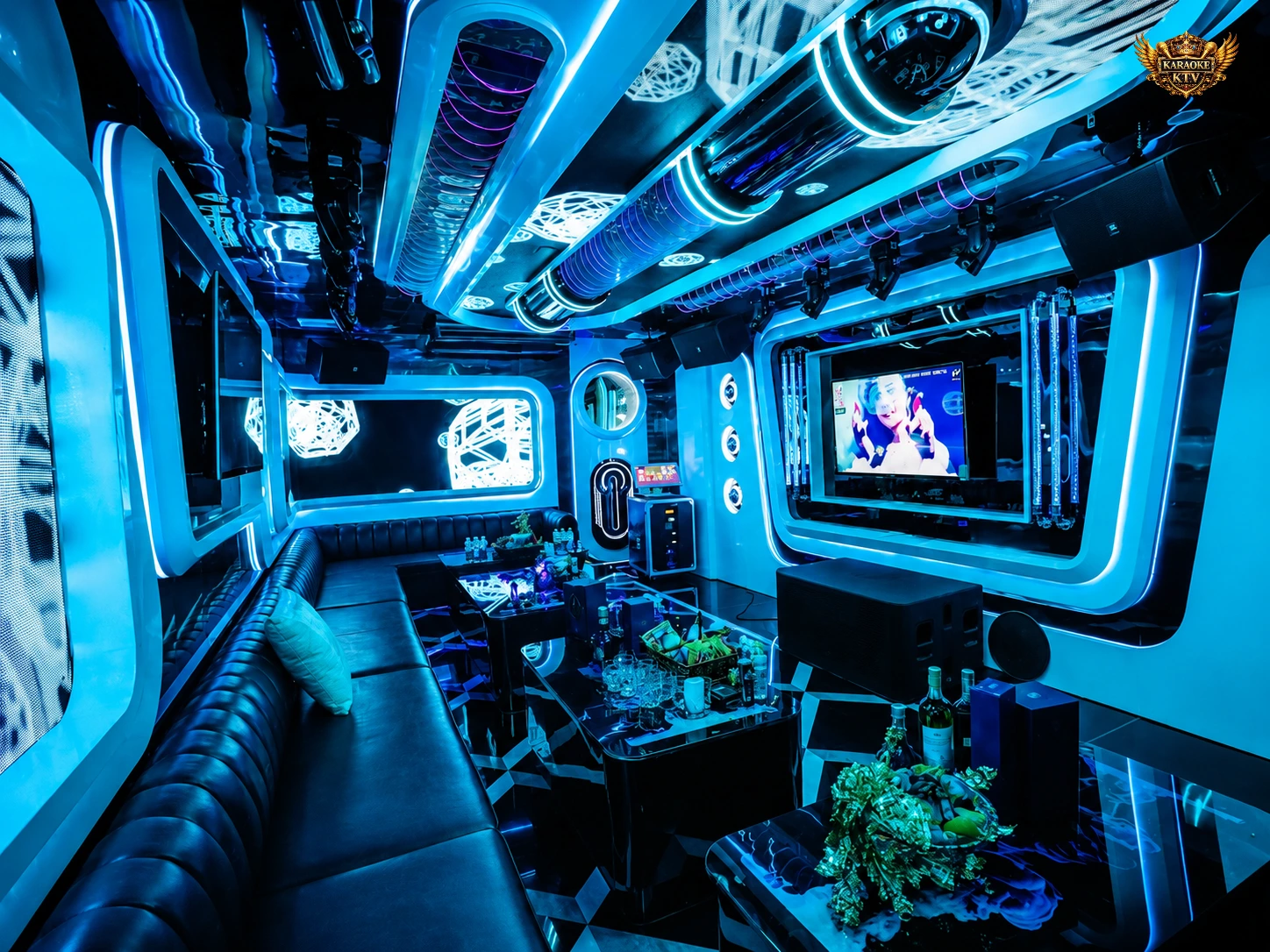 Không gian Luxury tại Karaoke Sing KTV Đống Đa