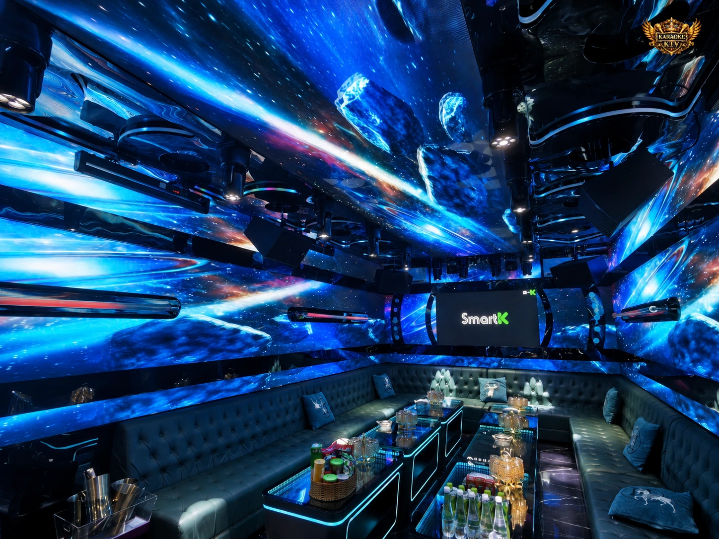 Không gian VIP sang trọng tại BOSS VILLA KTV Trung Sơn