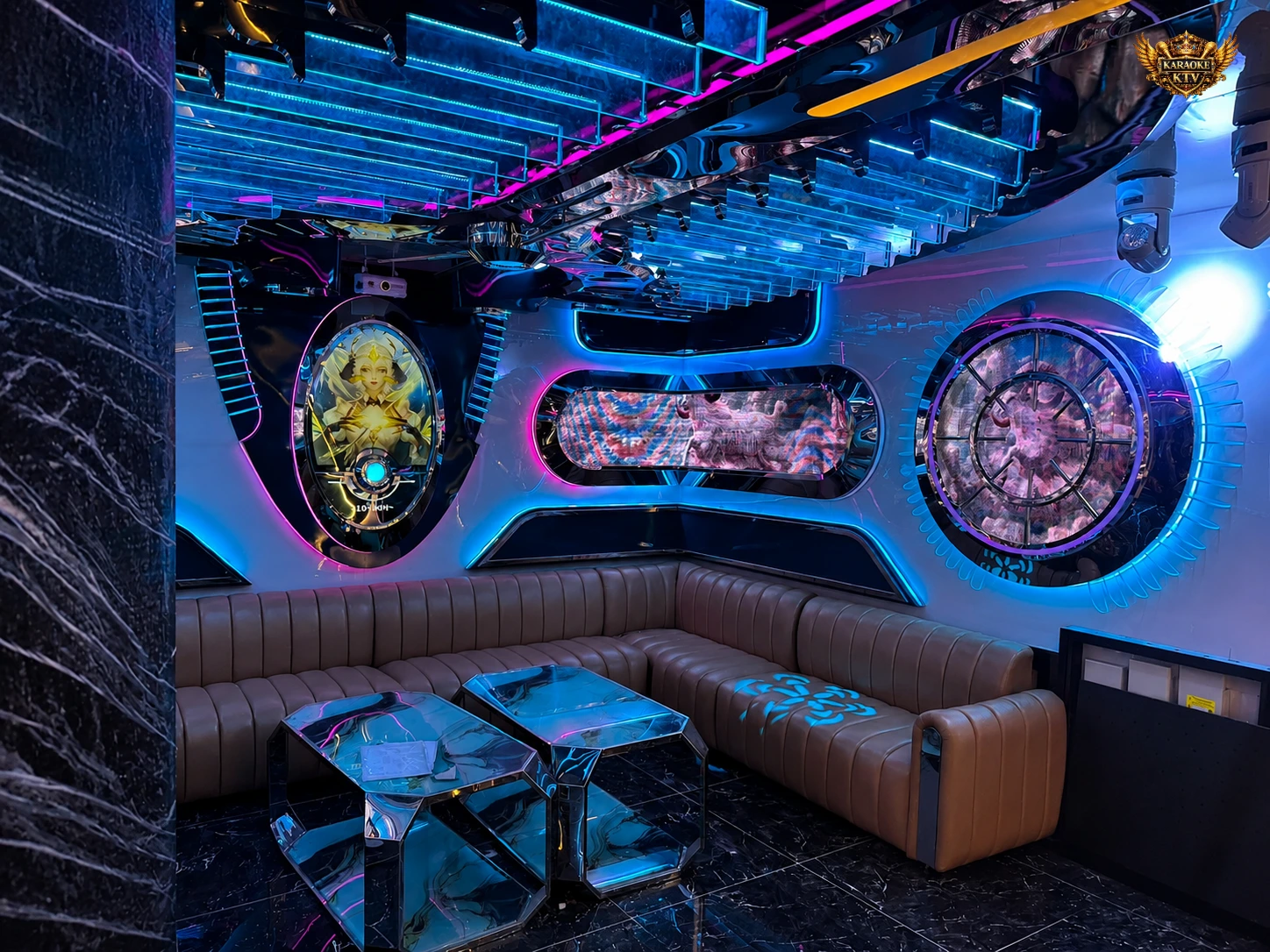 Phòng Super VIP 40 người tại Karaoke London Phú Lương