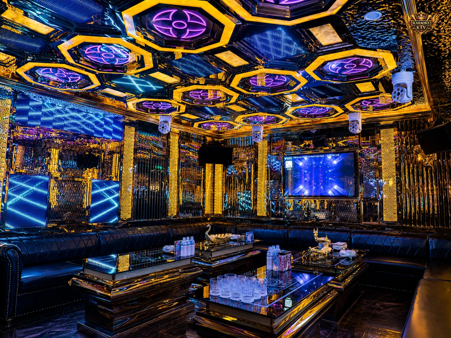 Phòng VIP sang trọng tại Karaoke Miss Teen KTV