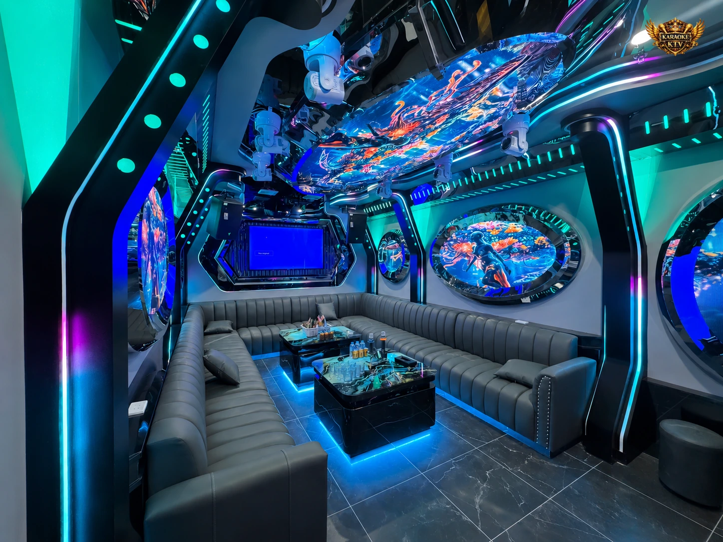 Studio thu âm chuyên nghiệp tại Karaoke Tự Do KTV